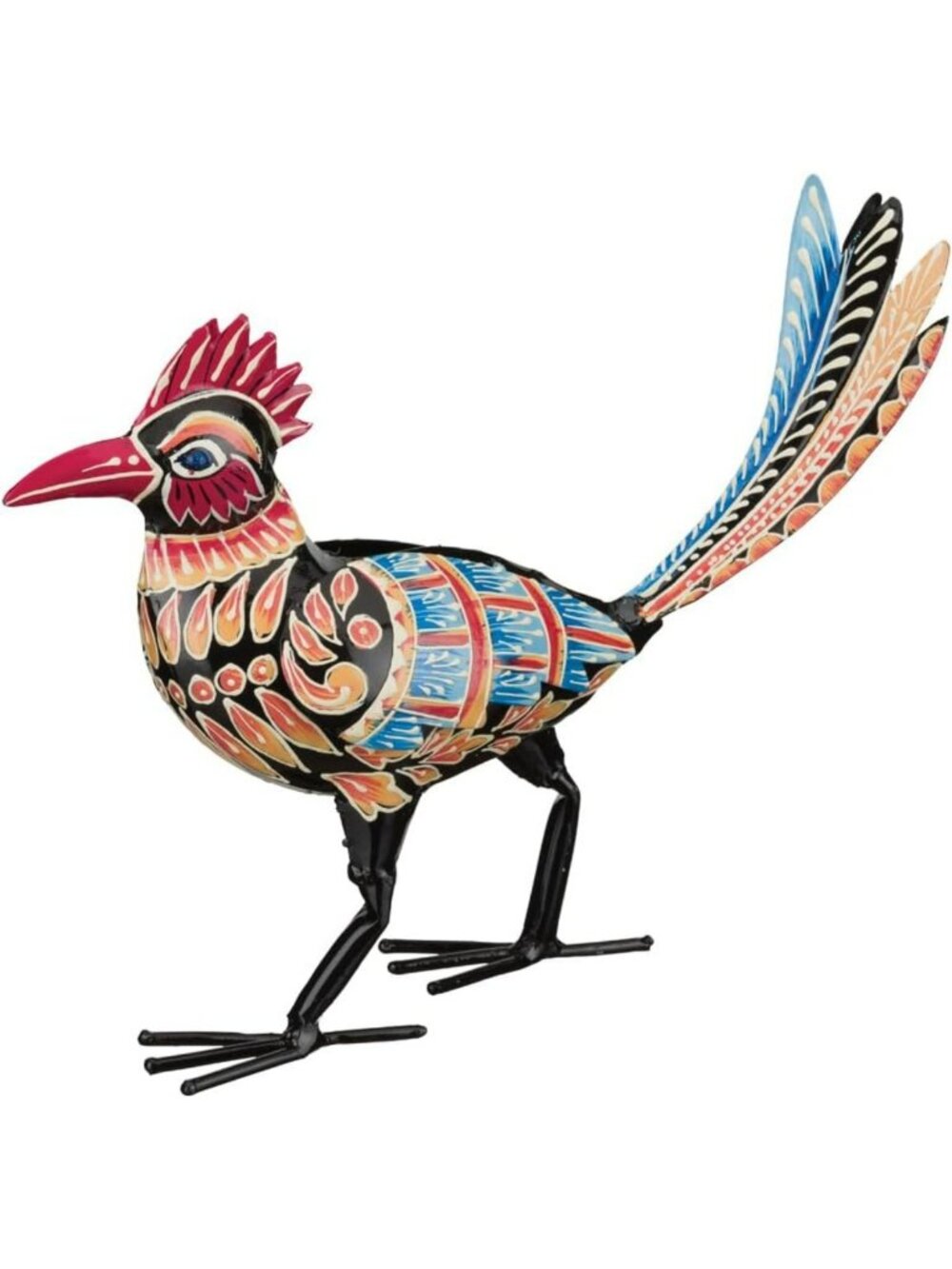 Metal Bird Statue - Elegant Decorative Outdoor Garden Yard Art for Home Decor